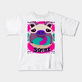 Hang in There Sloth T-Shirt#1 Kids T-Shirt